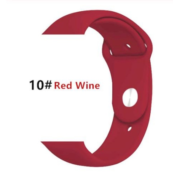 Accessories - ❤️NEW Burgundy Sport Silicone Band For Apple Watch